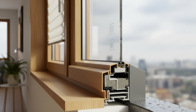Holz-Aluminium Schallschutzfenster kaufen