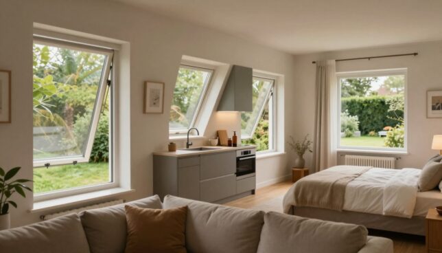 Kippfenster für verschiedene Räume