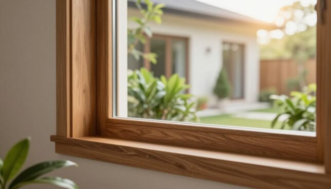 Nachhaltige Holzfenster