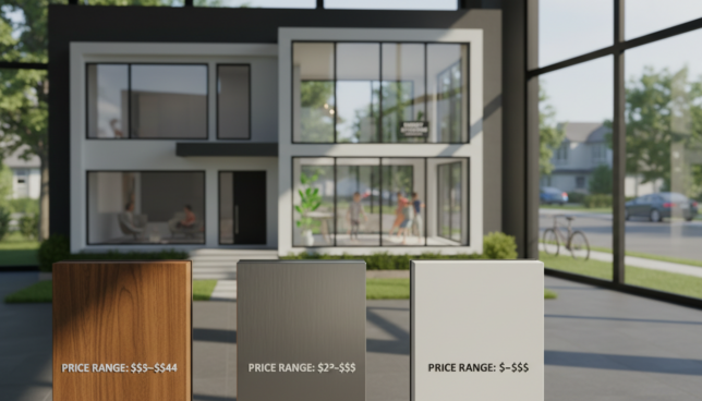 Preise und kosten schallschutzfenster für verschiedene Materialien