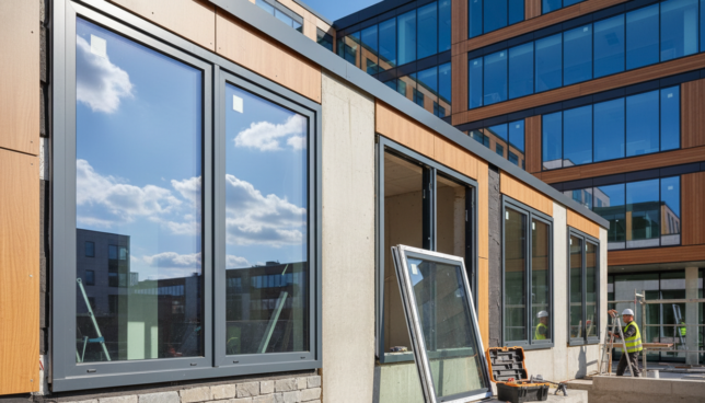 maßgefertigte Kunststofffenster