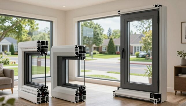 maßgeschneiderte PVC-Fenster